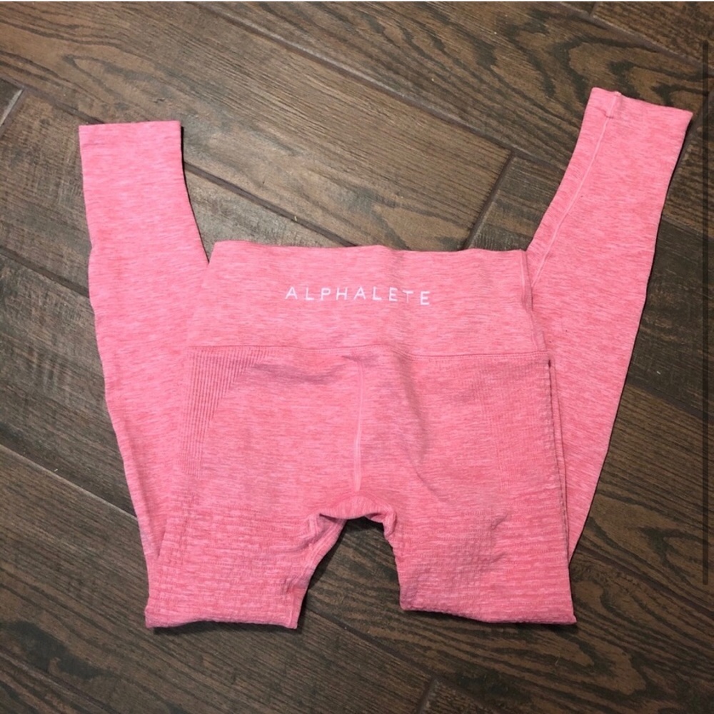 Pink Alphalete  halo leggings Size: M